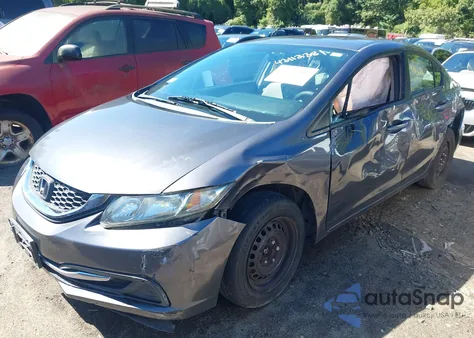 2014 Honda Civic Lx z USA, uszkodzony, nr VIN 19XFB2F55EE047963